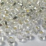 Rocaille 6/0 Czech seed beads - Silver Lined Crystal col 78102 - 10 gram