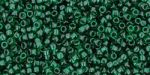 Toho Round 15/0 Transparent Green Emerald TR-15-939 5 gram