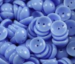 Koraliki Piggy Beads 4x8 mm Opaque Blue 20 szt.