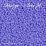 Koraliki Rocaille 10/0 Czech seed beads - Opaque Periwinkle col 33020 - 10 gram