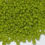 Koraliki Rocaille 10/0 Czech seed beads - Opaque  Olive 53430 - 10 gram