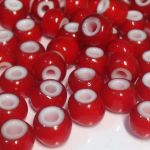 Rocaille 32/0 Czech seed beads - Cornelian  Red 93730 - 10 gram