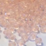 Twin 2.5 x 5mm: Transparent Frosted Rosaline 84110  - 10 gram