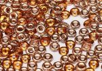 O bead ® 1 x 3,8 mm Topaz Capri Gold  5 gram