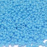 Rocaille 11/0 Czech seed beads - Opaque Medium Blue 63020 - 10 gram
