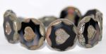 Koraliki Czech Glass Beads Heart 21mm - 1 szt