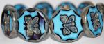 Koraliki Czech Glass Beads Butterfly 26mm - 1szt