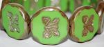 Koraliki Czech Glass Beads Butterfly 26mm - 1szt
