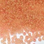 Rocaille 9/0 Czech seed beads - Alabaster Variety Nude/Rose - 10 gram
