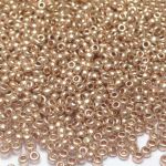 Rocaille 10/0 Czech seed beads - Metallic Mauve col 18589 - 10 gram