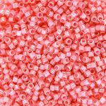 Miyuki Delica 11/0 Lined Rose Pink AB DB0070 5 gram