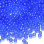 Rocaille 11/0 Czech seed beads - Opal Blue col 60150 - 10 gram
