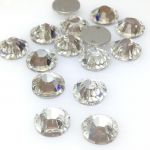 Preciosa Chaton Rose Viva 10 mm 2-hole Crystal