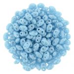 MiniDuo 2,5x4mm Luster Turquoise Blue 5 gram