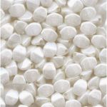 Pinch Beads 5x3mm Chalk White Shimmer 14400- 5 g (ok.60 szt.)