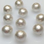 Miyuki Cotton Pearls 10 mm White J683 - 1 szt