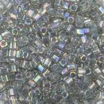 Toho Cube 1,5mm Transparent Rainbow Black Cube Diamond TC-01-176 5 gram