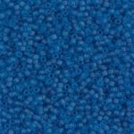 Miyuki Delica 15/0 Matted Transp Capri Blue DBS0768  - 5 gram