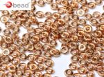 O bead ® 1 x 3,8 mm Rosaline Capri Gold  27101 -5 gram