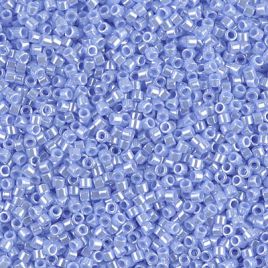 Miyuki Delica 11/0  DB1568 - Opaque Agate Blue Luster  - 5 gram