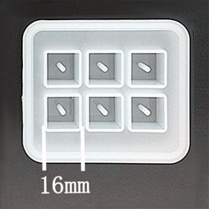 Forma silikonowa do żywicy cube beads 16 mm (82x71x3 mm - 1 szt
