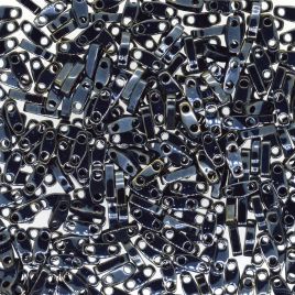 Miyuki Quarter Tila Beads Light Gunmetal QTL0464 - 5 gram