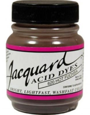 Barwnik do wełny i jedwabiu Jacquard Acid Dyes 620 HOT FUCHSIA - 14 gram - 1 op