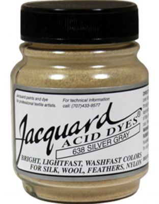 Barwnik do wełny i jedwabiu Jacquard Acid Dyes 638 SILVER GREY - 14 gram - 1 op