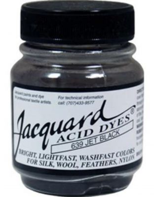Barwnik do wełny i jedwabiu Jacquard Acid Dyes 639 BLACK - 14 gram - 1 op