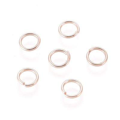 Ogniwka 4x 0,7 m (5x0,7 mm)  Stal Chirurgiczna /STAINLES STEEL Rose Gold  - 5 szt