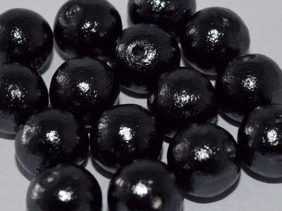 Miyuki Cotton Pearls 10 mm Black J690 - 1 szt