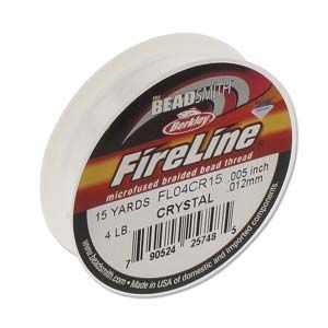 Nici FireLine 4 lb (0,12mm|) crystal ok. 13,5m -szpulka