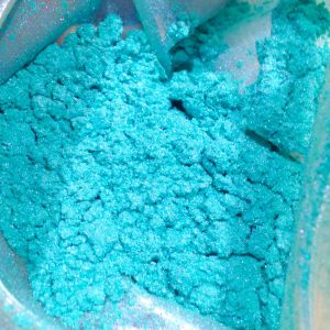 Barwnik, pigment GREEN BLUE metaliczny perłowy - puder - 5 gram