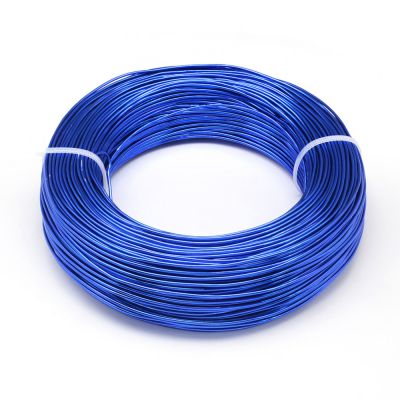 Drut aluminiowy 1,5 mm plastyczny ROYAL BLUE - 5 m