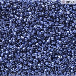 Miyuki Delica 11/0 Duracoat Galvanized Mermaid Blue DB2517 - 5 gram