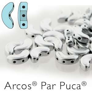 Arcos® Par Puca® 5x10mm Silver Aluminum Mat - 5 gram