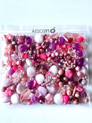 koraliki Preciosa Mix 9 – Pink   250 gram - 1 op