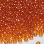Rocaille 6/0 Czech seed beads - Luster Transparent Orange 86030 -10 gram