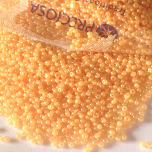 Rocaille 11/0 Czech seed beads - Sfinx Alabaster Lt.Salmon - 10 gram