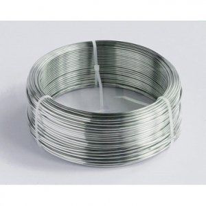 Drut Aluminiowy 2 mm plastyczny  0,1 kg ( ok. 12m)  - 1 szt