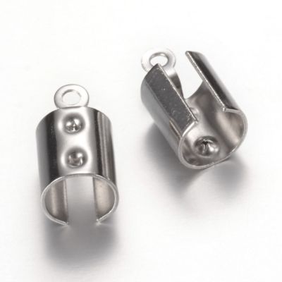 Końcówki  regulowane 6mm (12x6,5 mm)  stal chirurgiczna /Stainless Steel - 2 szt.