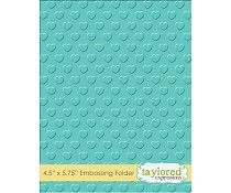 Folder do embosingu Taylored Expressions  - Swiss Hearts  4,5x5,75 (11,43 x 14,61cm)