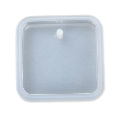 DIY Pendant Silicone Molds, Resin Casting Molds SQUARE  - 36x36mm (42x45X7,5 mm )