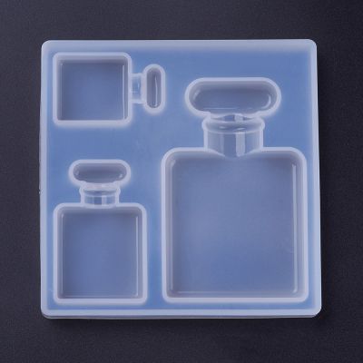 Forma silikonowa do żywicy  Perfume Bottle  36-75x23-47 mm - 1 szt