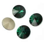 Kryształek rivoli emerald 16mm 1 szt.