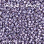 Perlen Toho Round 8/0 Silver-Lined Milky Lavender TR-08-2124 10 gram