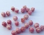 Koraliki Czech Glass Beads 6 mm 10 szt. Pink Coral