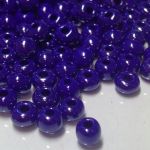 Rocaille 2/0 Czech seed beads - Transparent Lustered Cobalt - 10 gram