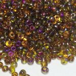 Koraliki Rocail Czech Beads 8/0 Magic Line Green Violet 10 gram