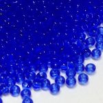 Rocaille 10/0 Czech seed beads - Transparent Saphire 30050 - 10 gram